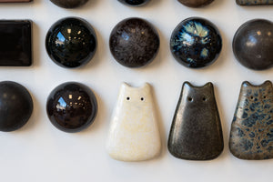Micro Pearl Ceramic Wall Creature