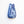 Blue Hydrangea Ceramic Wall Creature
