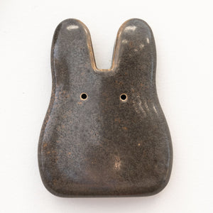 Micro Ash Ceramic Wall Bunny