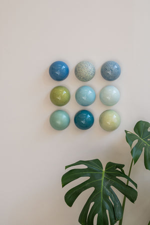 Ceramic Dome Bright Meadow Set (9)