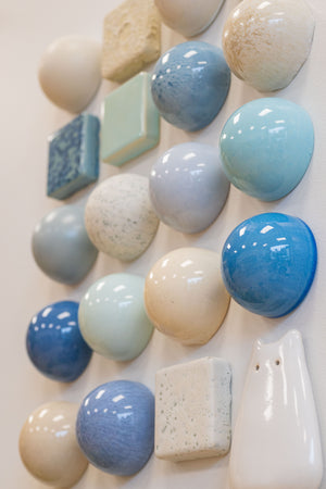 Bright Blues Collection With Wall Creature (20)