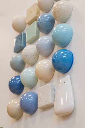 Bright Blues Collection With Wall Creature (20)