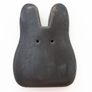 Wrought Iron Ceramic Wall Bunny
