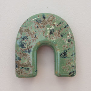 Aurora Green Ceramic Arch