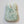 Green Jasper Ceramic Wall Bunny