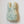 Green Jasper Ceramic Wall Bunny
