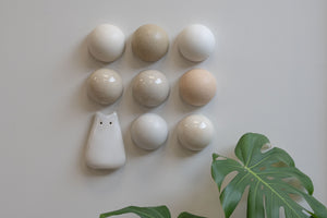 Ceramic Dome Dream Set With Creature (9)