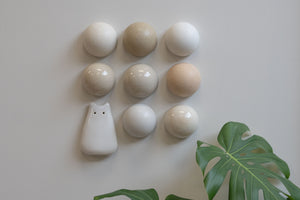 Ceramic Dome Dream Set With Creature (9)