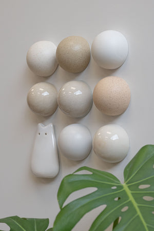 Ceramic Dome Dream Set With Creature (9)