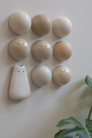 Ceramic Dome Dream Set With Creature (9)