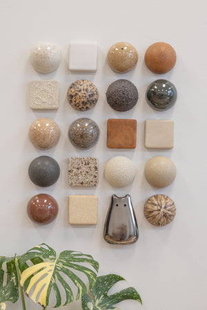 Ceramic Dome Mixed Earth Set With Creature (20)