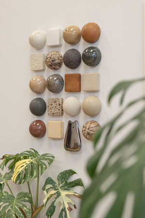 Ceramic Dome Mixed Earth Set With Creature (20)