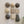 Ebony & Chalk Mixed Ceramic Set With Creature (9)