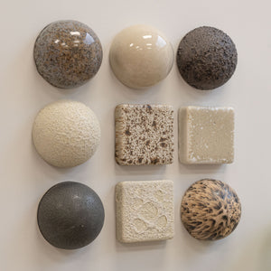 Ebony & Chalk Mixed Ceramic Set  (9)
