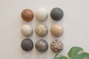 Ceramic Dome Glaze Study Set (9)