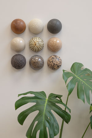Ceramic Dome Glaze Study Set (9)