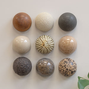Ceramic Dome Glaze Study Set (9)