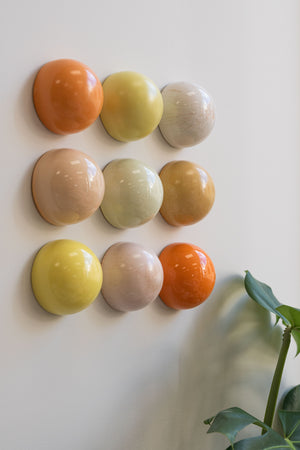 Ceramic Dome Apricot Fizz Set (9)
