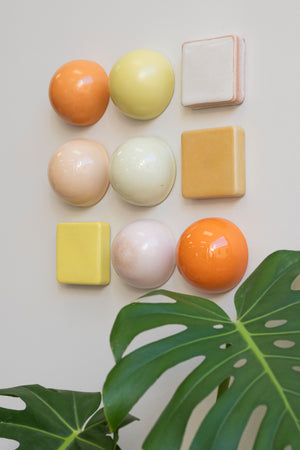 Mixed Apricot Fizz Ceramic Set (9)