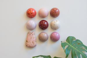 Ceramic Dome Marshmallow Set With Creature (9)
