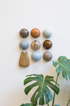 Ceramic Dome Riverbed Set With Creature (9)