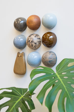 Ceramic Dome Riverbed Set With Creature (9)