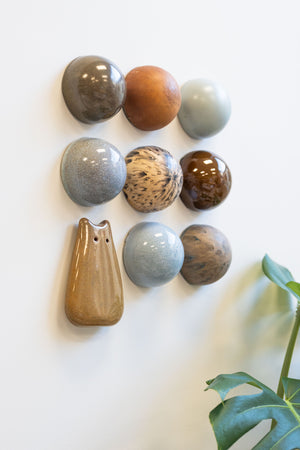 Ceramic Dome Riverbed Set With Creature (9)
