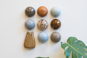Ceramic Dome Riverbed Set With Creature (9)