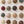 Fossil Bed Ceramic Dome Set (16)