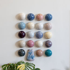 Ceramic Dome Cloud Nine Set With Creature (20)