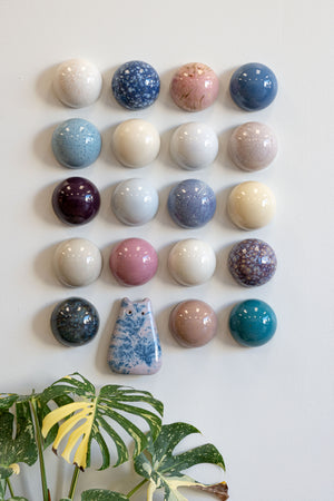 Ceramic Dome Cloud Nine Set With Creature (20)