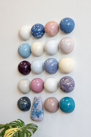 Ceramic Dome Cloud Nine Set With Creature (20)