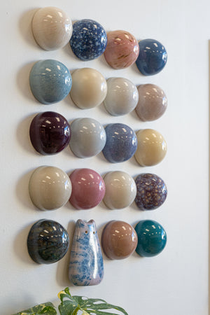 Ceramic Dome Cloud Nine Set With Creature (20)