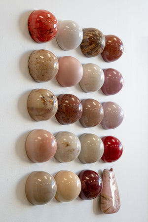 Ceramic Dome Marshmallow Set With Creature (20)