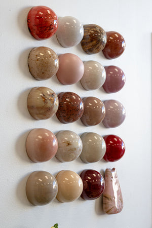 Ceramic Dome Marshmallow Set With Creature (20)