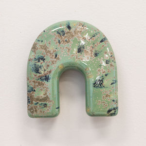 Aurora Green Ceramic Arch