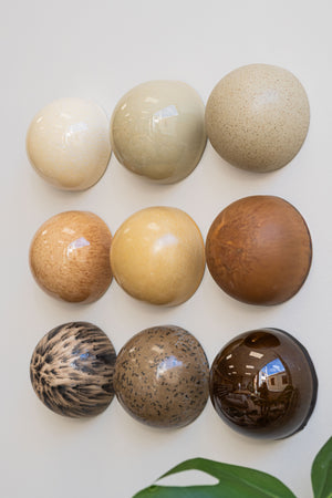 Ceramic Dome Tussock Set (9)