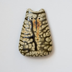 Fake Ash Ceramic Wall Creature