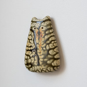 Fake Ash Ceramic Wall Creature