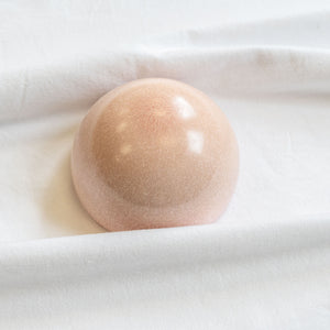 Ceramic Dome Rose Quartz