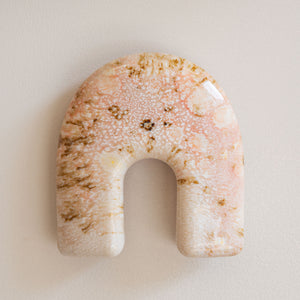 White Lotus Ceramic Arch