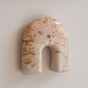 White Lotus Ceramic Arch
