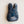 Hazy Blue Ceramic Wall Bunny