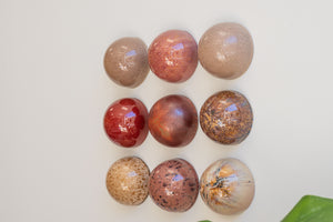 Ceramic Dome Copper Rose Set