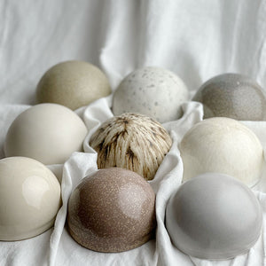 Ceramic Dome Gathered Stones Collection