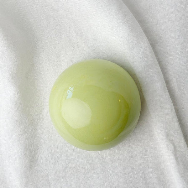 Ceramic Dome Green Opal