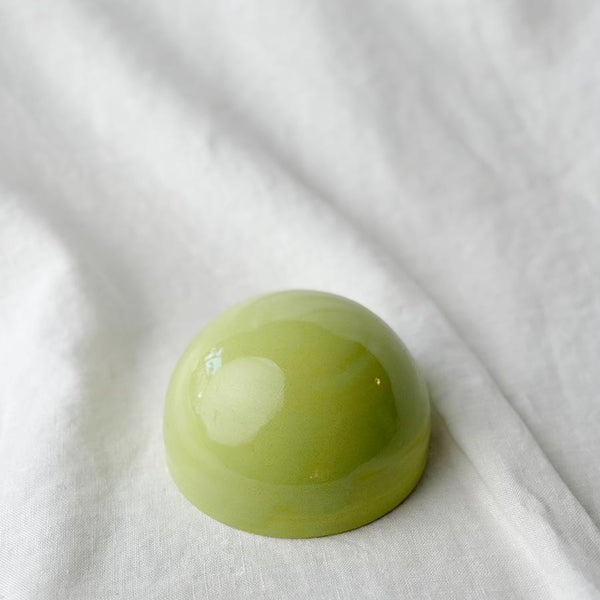 Ceramic Dome Green Opal