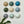 Ceramic Dome Salt & Sun Collection (9)