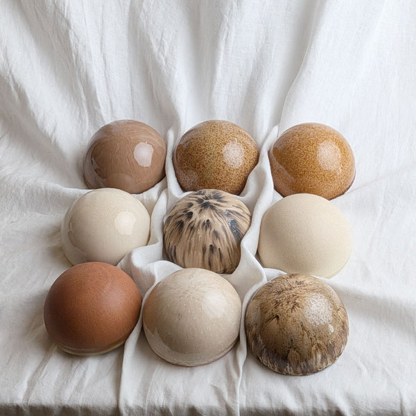 Ceramic Domes Mineral Study No.1 Collection