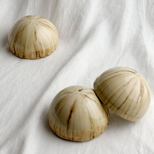 Ceramic Dome Pale Timber